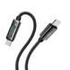 Кабель USB YOKI DISPLAY YK-DI88 Type-C to Type-C 100W 2m Колір Чорний 6907858579921 фото 3