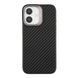 Чехол Kajsa Glamorous Collection Straw Mat Pattern with MagSafe для iPhone 17 Black 4894505237865 фото 1