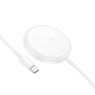 Беспроводное Зарядное Устройство Hoco CW50 Fast 3-in-1 magnetic 15W (for iWatch) Цвет Белый 6942007605632 фото