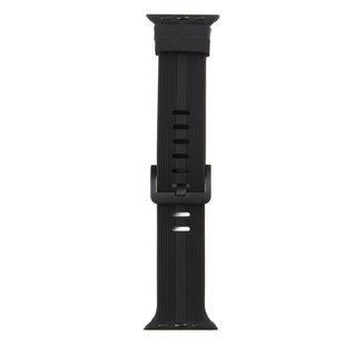 Ремінець для Apple Watch Band Silicone Shine 38/40/41 mm Black 2020000257127 фото