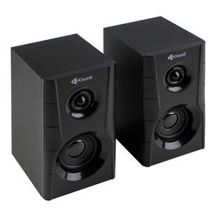 Комп'ютерні колонки Kisonli T-012A Чорний 6970171742372 фото