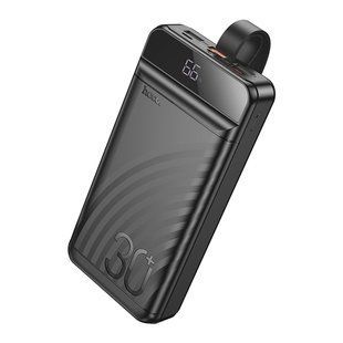 Power Bank Hoco J123B Element 22.5W+PD20W with digital display 30000 mAh Черный 6942007612081 фото