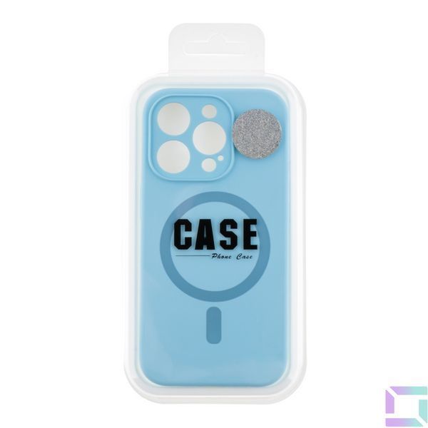Чохол Glow Silicone Case Full Camera with Magsafe для iPhone 14 Pro Blue 2020000456742 фото