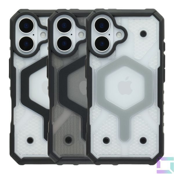 Чохол TPU+PC ArmorHex Magnetic Case для iPhone 16 Matte Black 2020000464686 фото