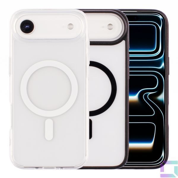 Чехол TPU+PC Spigen Ultra Hybrid with Magsafe для iPhone 17 Air Black 2020000491149 фото