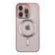 Чохол TPU Metallic Full Camera with Magsafe для iPhone 15 Pro Rose Gold 2020000370239 фото