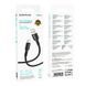 Кабель USB Borofone BX116 Type-C 3A Чорний 6941991119804 фото 3