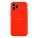 Чехол Silicone Case Full Size with Frame для iPhone 11 Pro Max 14.Red 2020000243083 фото
