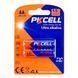 Батарейка щелочная PKCELL 1.5V AA/LR6, 2 штуки в блистере (PC/LR6-2B) AA 6942449511218 фото