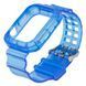Ремінець для Apple Watch Band Color Transparent + Protect Case 40/41 mm Blue 2020000256724 фото