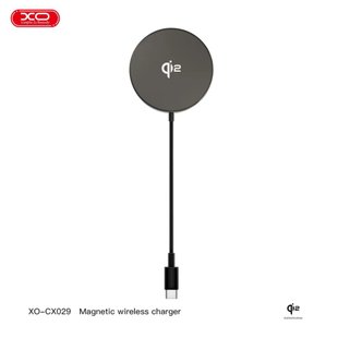 Беспроводное Зарядное Устройство XO CX029 QI2 Magnetic Wireless 15W Цвет Черный 6920680857760 фото