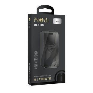 Захисне скло iNOBI Ultimate DLC 3D for iPhone Duo Чорний 6922021976642 фото