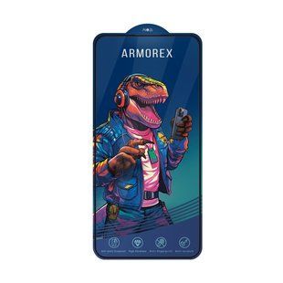 Захисне скло ARMOREX 5D High-Alum AntiDust for iPhone 15/16 Чорний 2020000385257 фото