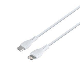Кабель USB Borofone BX51 Triumph Type-C to Lightning М'ята упаковка Бiлий 2020000402152 фото