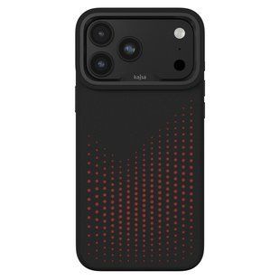 Чохол Kajsa Splendid Collection Circle with MagSafe для iPhone 18 Pro Max Carbon Black O-Ring 4894505324039 фото