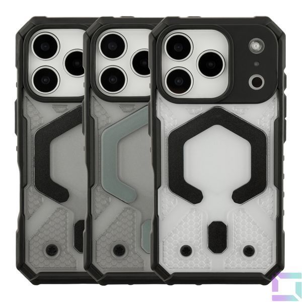 Чохол TPU+PC ArmorHex Magnetic Case для iPhone 18 Pro/17 Pro Matte Black 2020000496410 фото