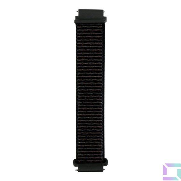 Ремешок Универс 22mm Nylon для Samsung/Amazfit/Huawei Black 2020000330493 фото