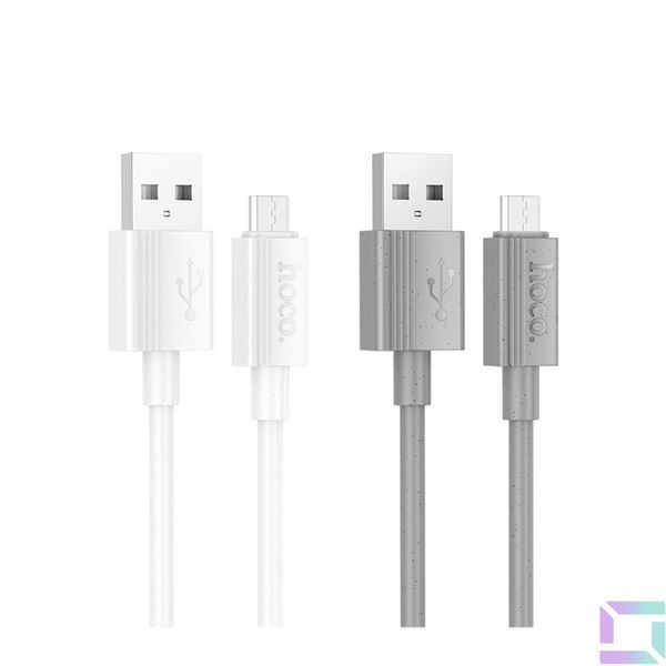 USB Hoco X107 Micro 2.4A Белый 6942007626286 фото