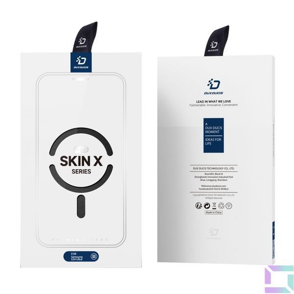 Чохол-книжка Dux Ducis Skin X Pro with MagSafe для Samsung Galaxy S24 Ultra 5G (S928) Purple 6934913021705 фото
