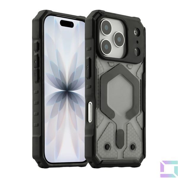 Чохол TPU+PC ArmorHex Magnetic Case для iPhone 18 Pro/17 Pro Matte Black 2020000496410 фото