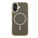 Чохол TPU+PC Space Magnetic Color with Magsafe для iPhone 16 Plus Grey 2020000430049 фото