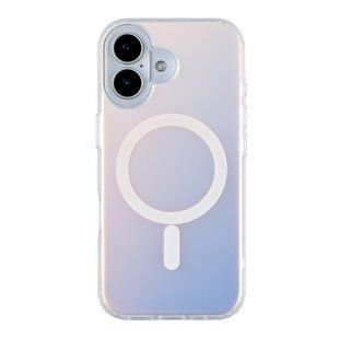 Чохол TPU+PC IMD Gradient with MagSafe для iPhone 17 Transparent 2020000491668 фото