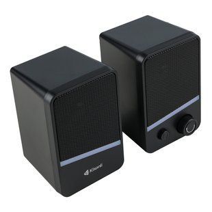 Комп'ютерні колонки Kisonli X32 RGB Чорний 6970171745700 фото