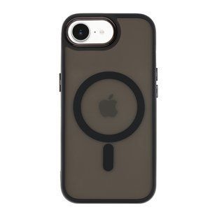 Чехол TPU+PC Space Magnetic Color with Magsafe для iPhone 17e/16e Black 2020000463023 фото