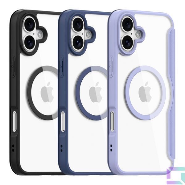 Чехол-книжка Dux Ducis Skin X Pro with MagSafe для iPhone 16 Pure Black 6934913004425 фото