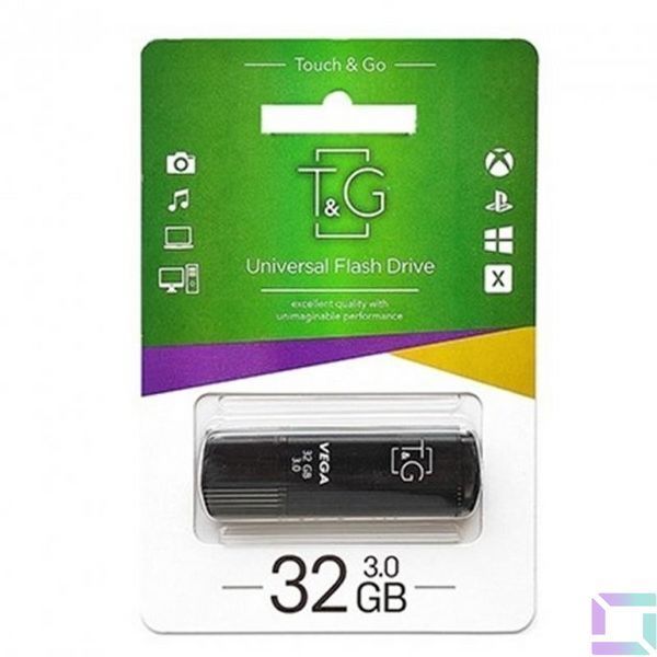 USB Flash Drive 3.0 T&G 32gb Vega 121 Черный 4719303950474 фото