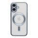 Чехол TPU Metallic Chrome Full Camera with Magsafe для iPhone 16 Chrome Blue 2020000451341 фото