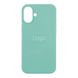 Чохол Silicone Case Full Size (AA) для iPhone 16 Колір 01.Mint 2020000426479 фото 34