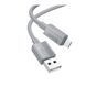 USB Hoco X107 Micro 2.4A Серый 6942007626293 фото