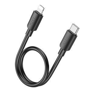 USB Hoco X96 Hyper PD20W Type-C to Lightning 0.25m Черный 6942007609364 фото