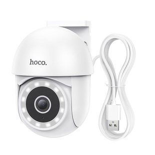 Смарт Камера Уличная Hoco D2 Wireless Цвет Белый 6942007611688 фото