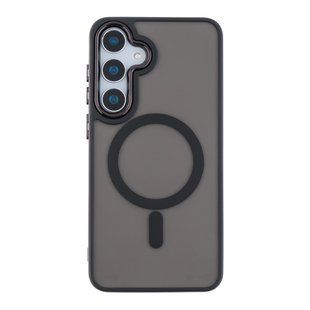 Чехол TPU+PC Space Magnetic Color with Magsafe для Samsung Galaxy S24 5G (S921) Black 2020000436966 фото