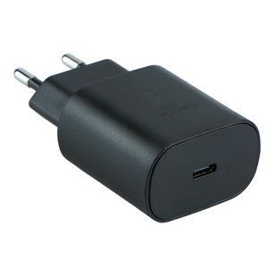 Мережевий Зарядний Пристрій for Samsung 1USB-C QC/PD45W 1:1 Чорний 2020000385769 фото