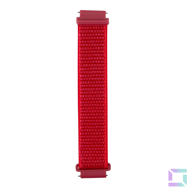 Ремінець Универс 22mm Nylon для Samsung/Amazfit/Huawei Red 2020000330509 фото