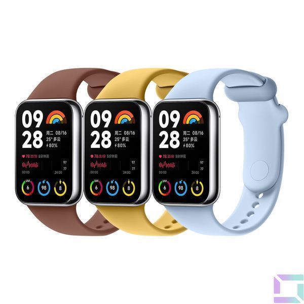 Ремінець для Xiaomi Mi Band 8 Pro/Mi Band 9 Pro/Redmi Watch 4 Silicone Lavender Purple 2020000473220 фото