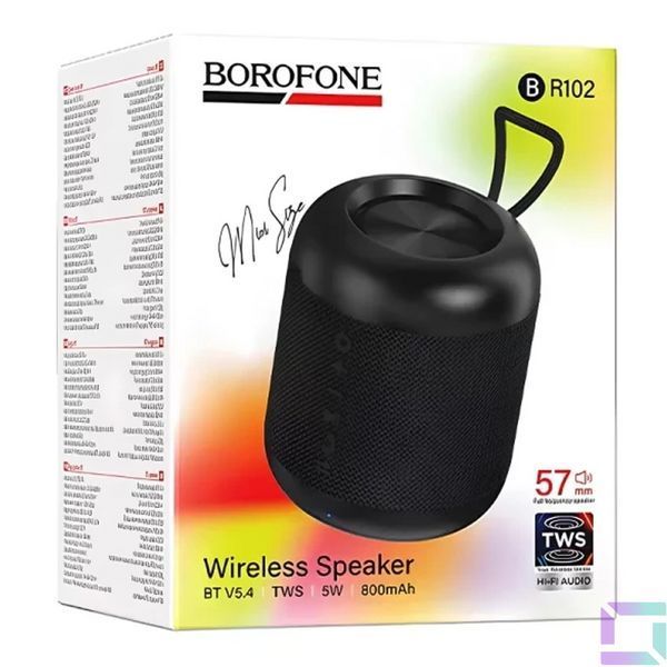 Колонка Borofone BR102 Черный 6941991126543 фото