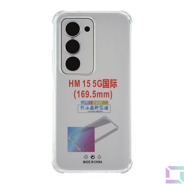 Чохол TPU Virgin Hard Full Camera для Xiaomi Redmi 15 4G/5G 169.5mm Transparent 2020000511939 фото