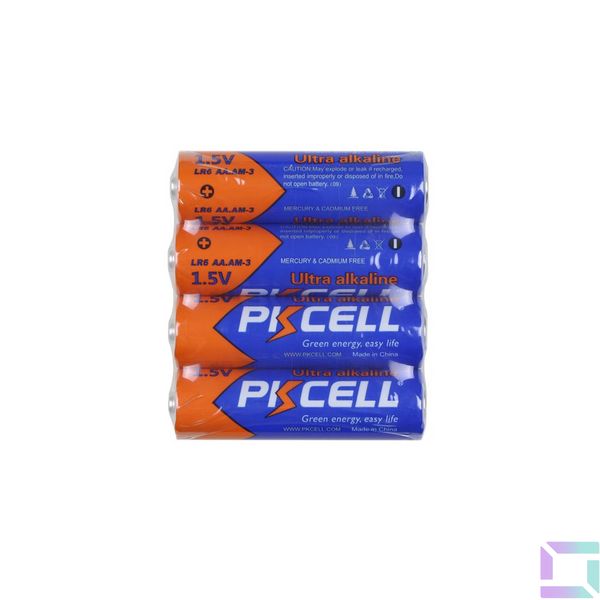 Батарейки PKCELL 1.5V AA/LR6, 4 шт shrink Характеристики AA 2020000340393 фото