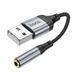 Переходник Hoco LS36 Fresh external sound card USB to 3.5 Цвет Черный 6942007608879 фото 3