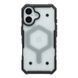 Чохол TPU+PC ArmorHex Magnetic Case для iPhone 16 Transparent/Grey 2020000464655 фото