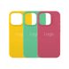 Чехол Silicone Case Full Size (AA) для iPhone 16 Pro Max Цвет 01.Mint 2020000425533 фото 4