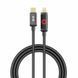 USB YOKI SM33 SMART PULSE Type-C to iP 30W 1.2m Черный 6987455001766 фото