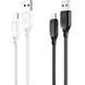 USB XO NB235 Zebra series Braided 2.4A Type C Черный 6920680834198 фото 3