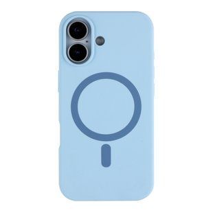 Чохол Glow Silicone Case with Magsafe для iPhone 17 Blue 2020000502289 фото