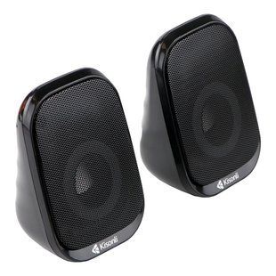 Комп'ютерні колонки Kisonli X7 RGB colorful light Чорний 6970171743379 фото