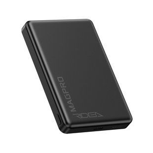 Мобільна Батарея Ridea RP-M10 MAGPRO QC/PD 20W, QI 15W with Magnetic 10000mAh Чорний 6945148904855 фото